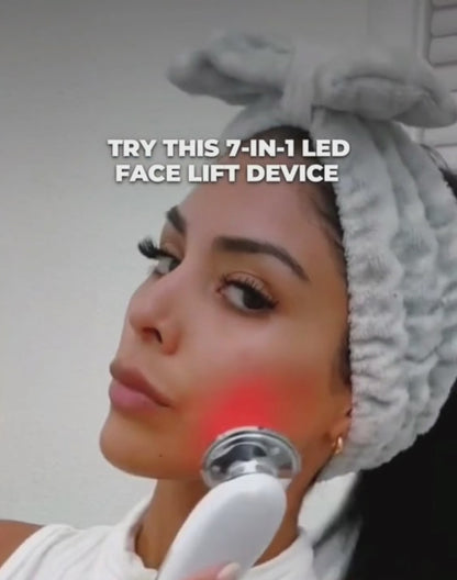 7 in 1 Face Lift Devices | Microcurrent Skin Rejuvenation | Facial Massager Light Therapy | Anti Aging Wrinkle | Ws