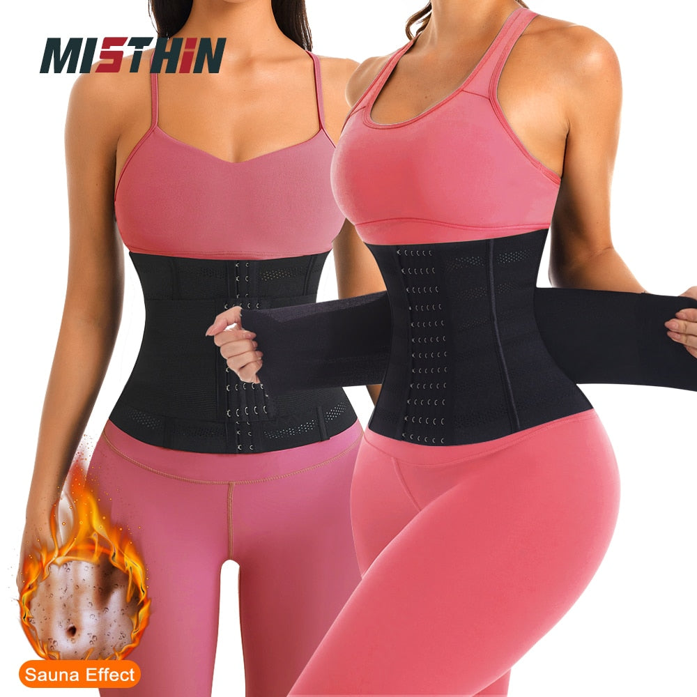 Fitness Duble strap | Waist  Slimming | Adjustable Shapewear Flat Belly | Ws