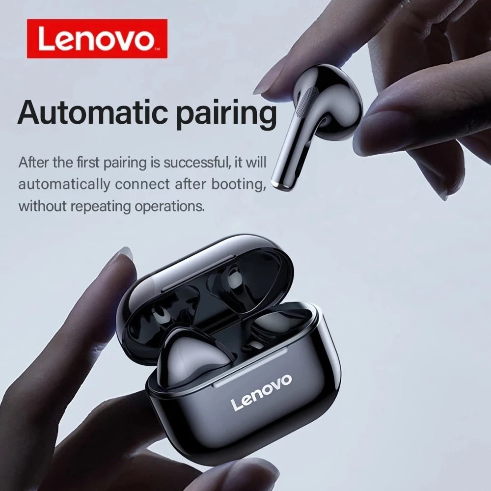 Lenovo LP40 wireless Original headphones |TWS Bluetooth Earphones Touch Control Sport Headset Stereo Earbuds For Phone Android |ws