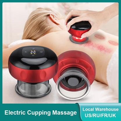 Vacuum Cupping Electric Massager | Anti Cellulite Magnet Therapy | Scraping Fat Burner Slimming Body | ws