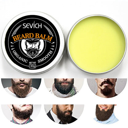 Natural Beard Balm | Wax Moisturizing Smoothing Dashing Gentlemen Beard Groomed | Ws