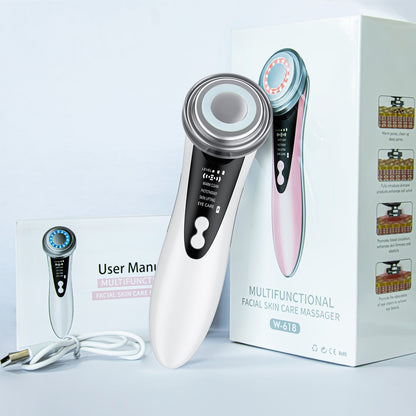 7 in 1 Face Lift Devices | Microcurrent Skin Rejuvenation | Facial Massager Light Therapy | Anti Aging Wrinkle | Ws