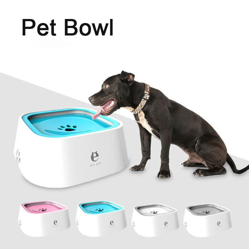 Pet Dog Cat Bowl |  Water Drinker Not Wet Mouth Splash | Cat Not Sprinkler Water | Ws